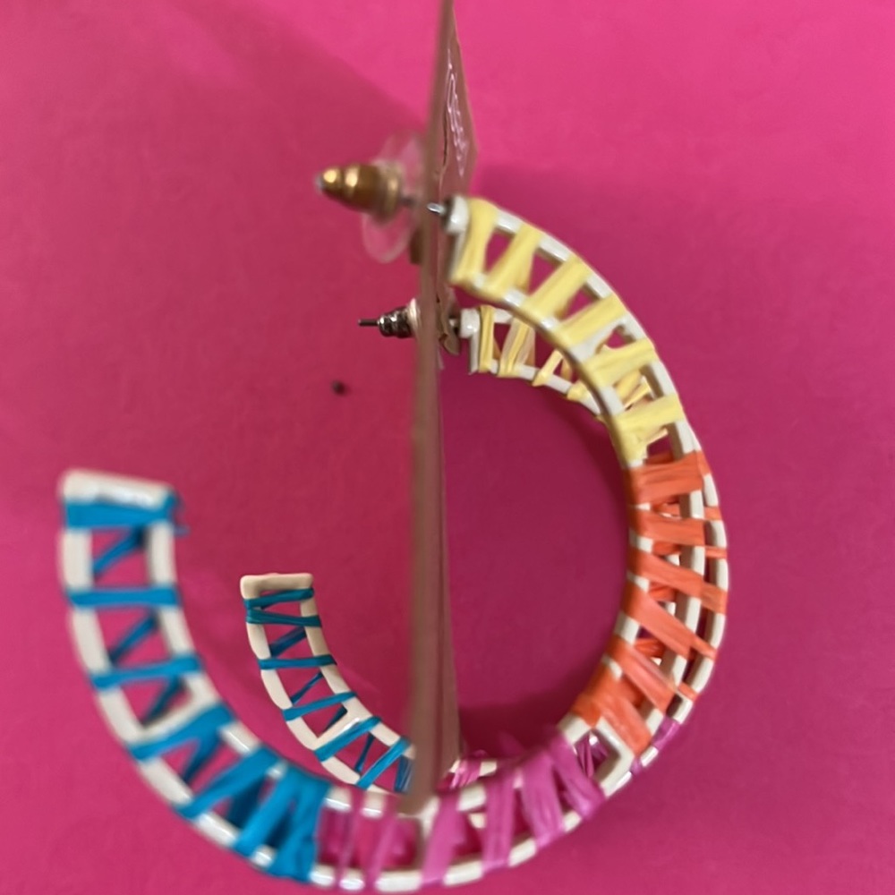 New Beautiful Multi-Colorful Hoops - Picture 4 of 4